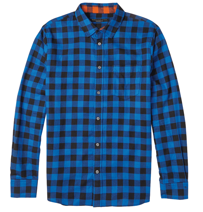 Marc Jacobs checked cotton-flannel shirt
