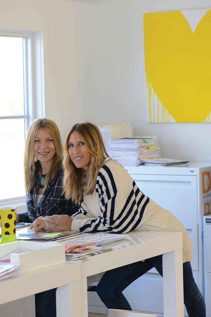 Denise and Kerri in their office