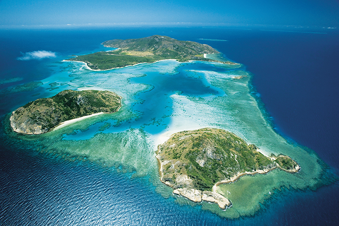 Aerial view of Lizard Island Eco Resort