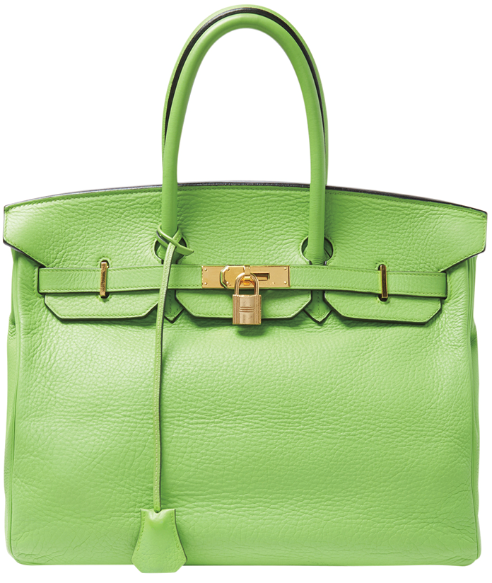 colors green hermes birkin bag