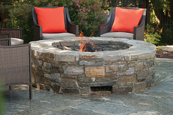 Fire Pits The Perfect Outdoor Addition, Fieldstone Fire Pit Kit