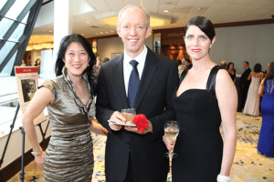 Freda Wang, Spencer Coker and Lynda Roca