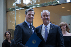 John Crabtree and Congressman Sean Maloney