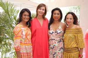 event co-chairs Sapna Shah Kate Benett Sue Mackey and Maya Frey