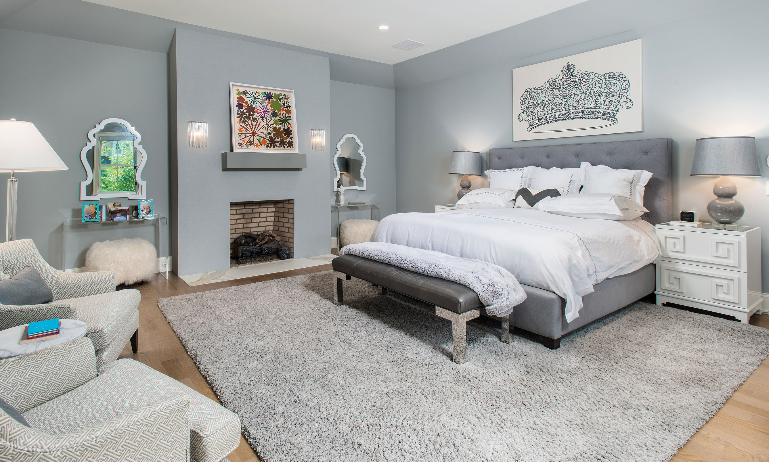 A master bedroom demonstrates how traditional is still key in real estate trends in 2019