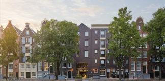 Hotel Pulizer Exterior in Amsterdam
