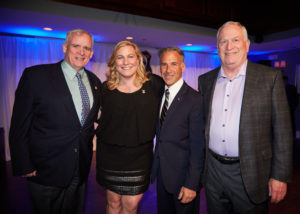 Image of Jim Heavey, Stephanie Dunn Ashley, Rep. Fred Camillo and Larry Simon