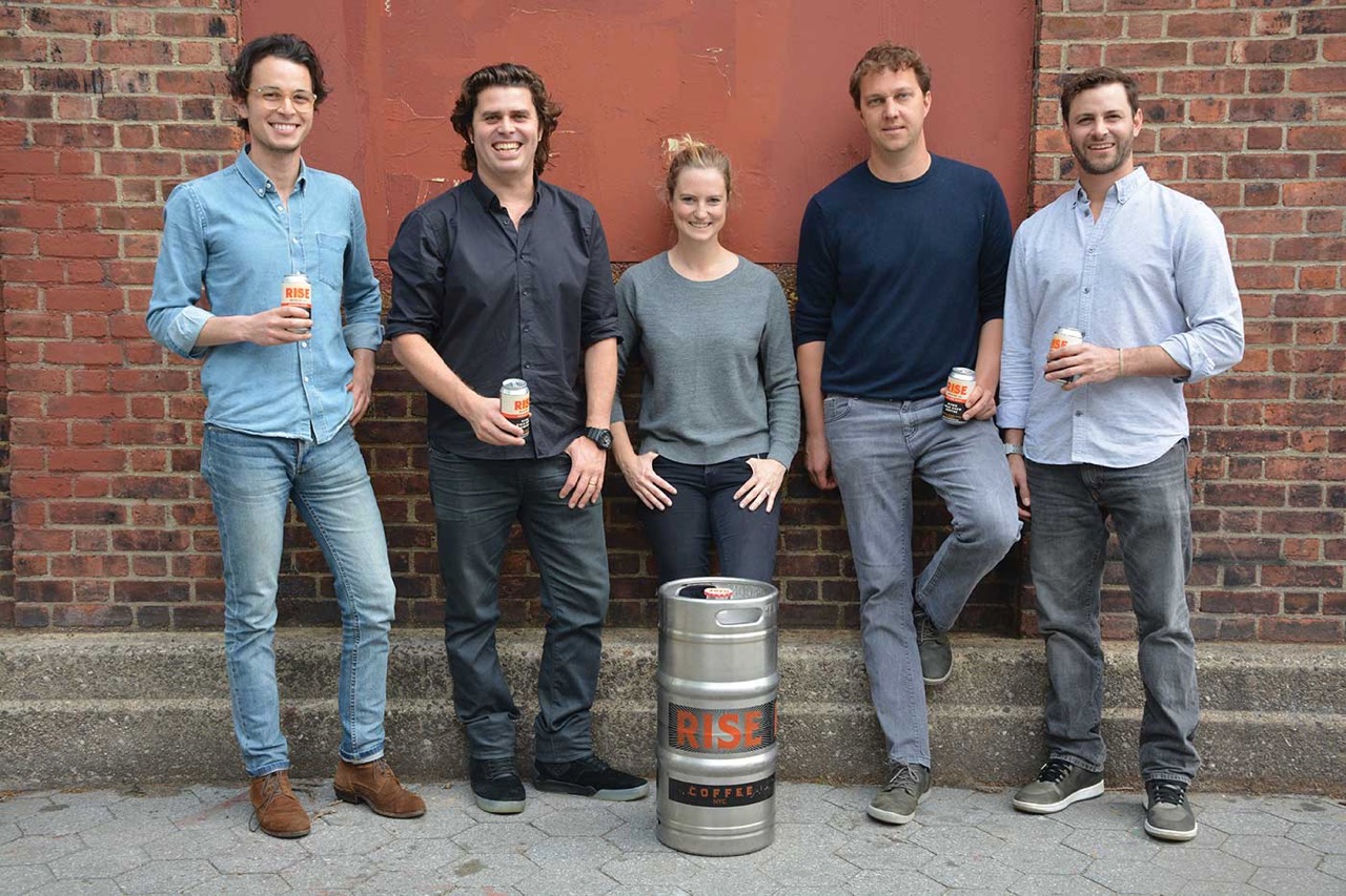 Image of Hudson Gaines-Ross, Co-Founder, Board Director; Jarrett McGovern, Co-Founder; Melissa Kalimov, COO; Grant Gyesky, CEO and Co-Founder; Justin Weinstein, Co-Founder