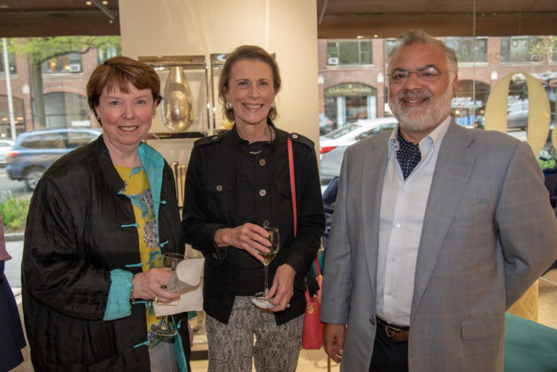 Image of John Conte (Honoree) with Beth Eaton-Koch and Evelyn Herchold