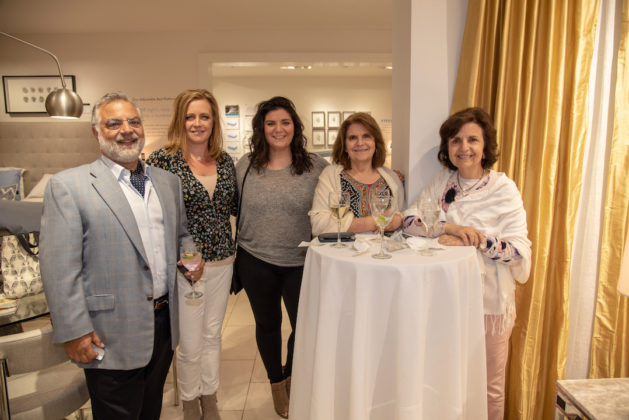Image of John Conte (Honoree) with Gilly Lusby, Liz Lupo, Regina Lupo and Sandra Marr