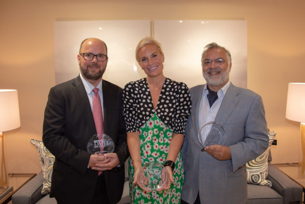 Image of Honorees Robert Cardello, Brittany Bromley and John Conte