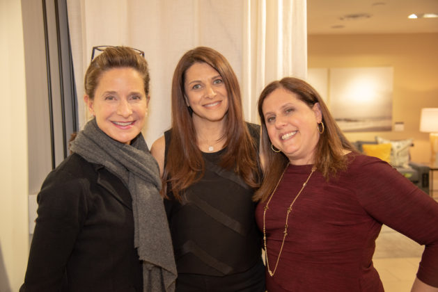 Image of Debbie Skolnik, Gina Fusco and Molly Sawyer