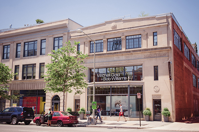 The flagship Mitchell Gold + Bob Williams  Signature Store in  Washington, DC