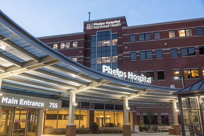 Exterior view of Phelps Hospital