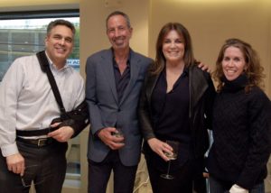 Image of Paul Apostolides, ONSF Board Member Jeffrey Mendell, Leslie Mendell and Leslie Donovan