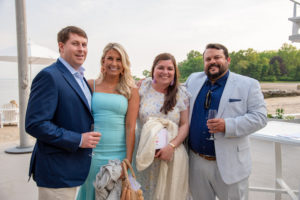 Lindsey and Michael Tobin with Laura and Chris Costello