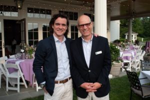 Image of Francis O’Shea and Land Conservation Projects Manager John Baker