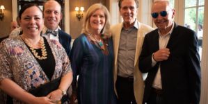 Image of Elissa and Peter Gaito, Board Member Nanette Bourne, John Delfs and Jim Brown