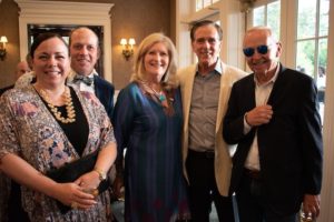 Image of Elissa and Peter Gaito, Board Member Nanette Bourne, John Delfs and Jim Brown