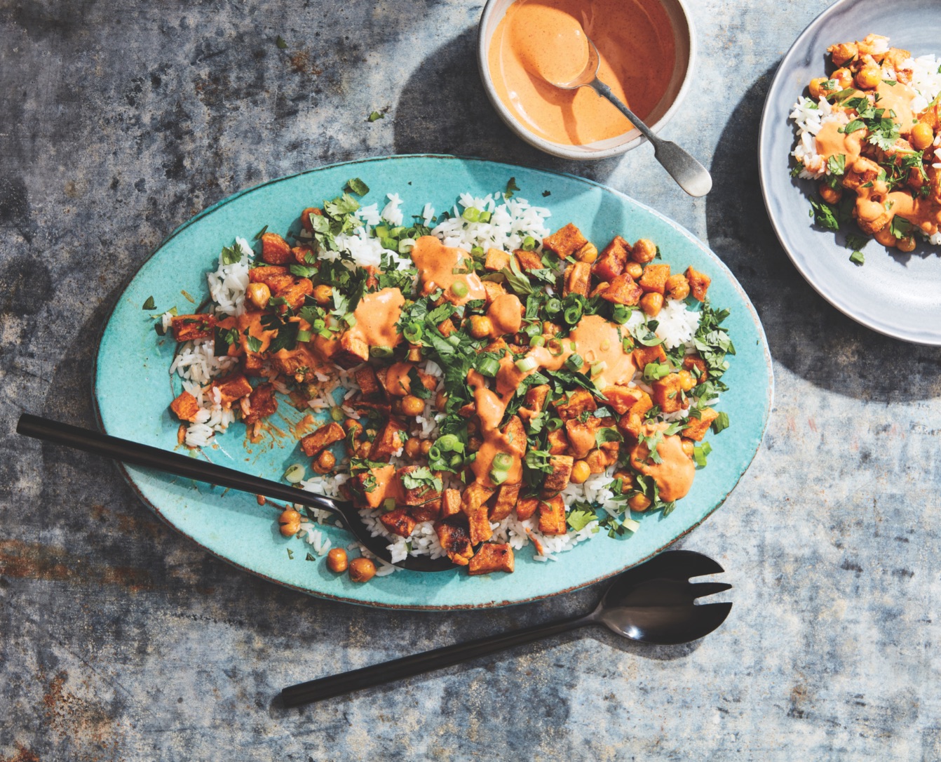 Jessica Seinfeld's Spice Roasted Sweet Potatoes and Chickpeas with ...