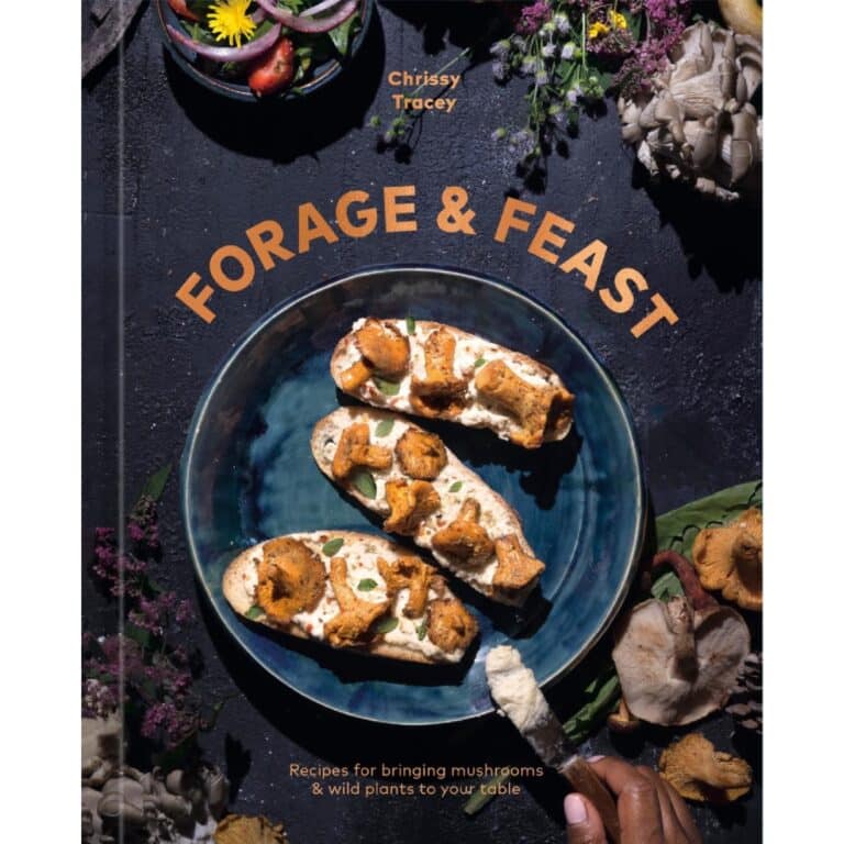 "Forage & Feast" front cover of cookbook
