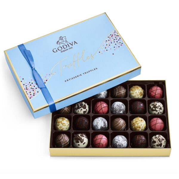 Godiva truffles chocolate box